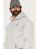 Image #3 - Troll Co Men's FR Beamer Hooded Work Sweatshirt, Heather Grey, hi-res