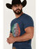 Image #2 - Cody James Men's TJ Mexico Emblem Short Sleeve Graphic T-Shirt, , hi-res