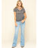 Image #6 - Idyllwind Women's Boss Lady Grey V-Neck Trustie Tee, , hi-res