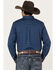 Image #4 - Cody James Men's 2nd Round Geo Print Long Sleeve Button Down Western Shirt - Big , Dark Blue, hi-res