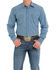 Image #1 - Cinch Men's Multi Long Sleeve Western Snap Shirt, Blue, hi-res
