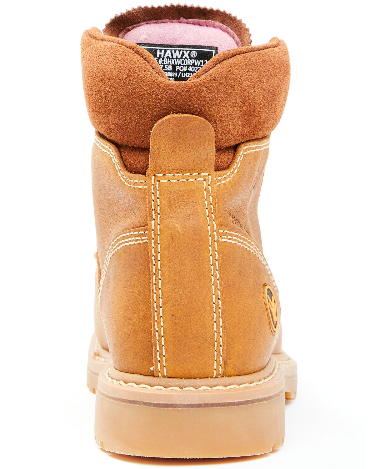 Image #5 - Hawx Women's 6" Trooper Work Boots - Composite Toe, Tan, hi-res