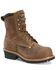 Carolina Men's Poplar Logger Work Boots - Composite Toe, Dark Brown, hi-res