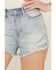 Image #2 - Cleo + Wolf Women's Heavy Distressed 2 1/2" Shorts , Blue, hi-res