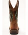 Shyanne Women's Xero Gravity Lite Mexican Flag Western Performance Boots - Broad Square Toe, Brown, hi-res