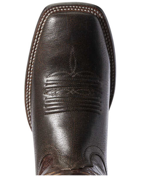 Image #4 - Ariat Men's Herd Boss Western Boots - Wide Square Toe, , hi-res