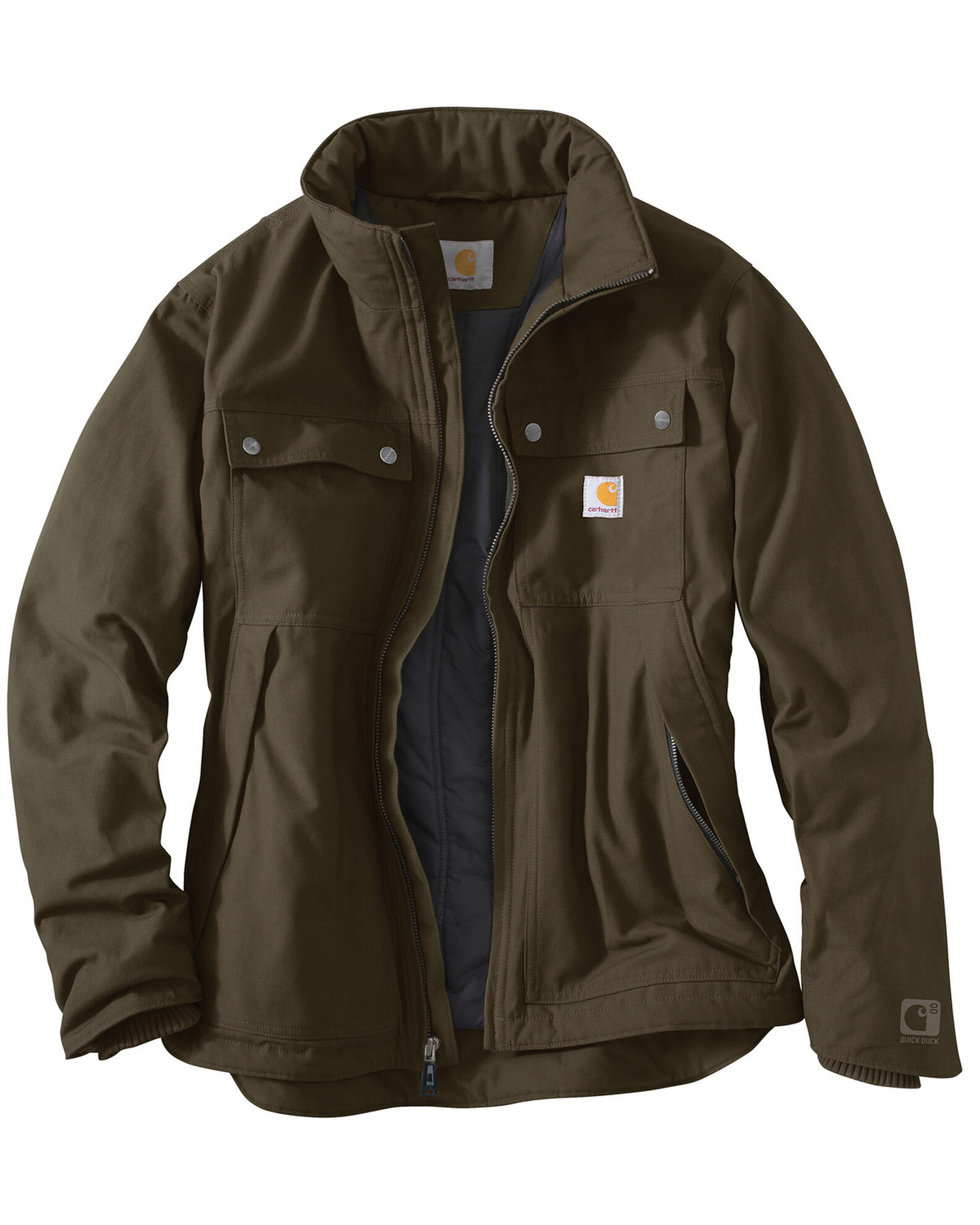 Carhartt Men s Quick Duck Jefferson Traditional Work Jacket Big Tall