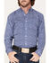 Image #3 - Ariat Men's WF Seamus Print Long Sleeve Western Shirt, Blue, hi-res