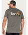 Image #4 - Browning Men's Bighorn Landscape Graphic T-Shirt, Charcoal, hi-res