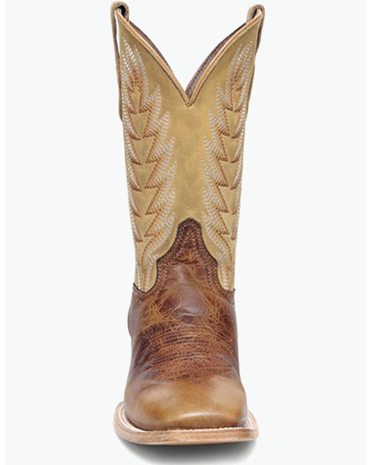 Image #3 - Circle G Men's Western Boots - Broad Square Toe, Honey, hi-res