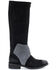 Image #2 - Corral Women's Black & Grey Mask Tall Top Boots - Round Toe, , hi-res