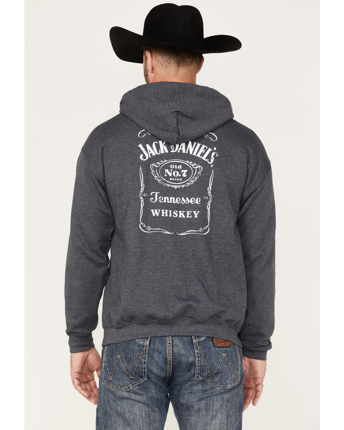 Image #4 - Jack Daniel's Men's Label Pullover Hoodie , , hi-res