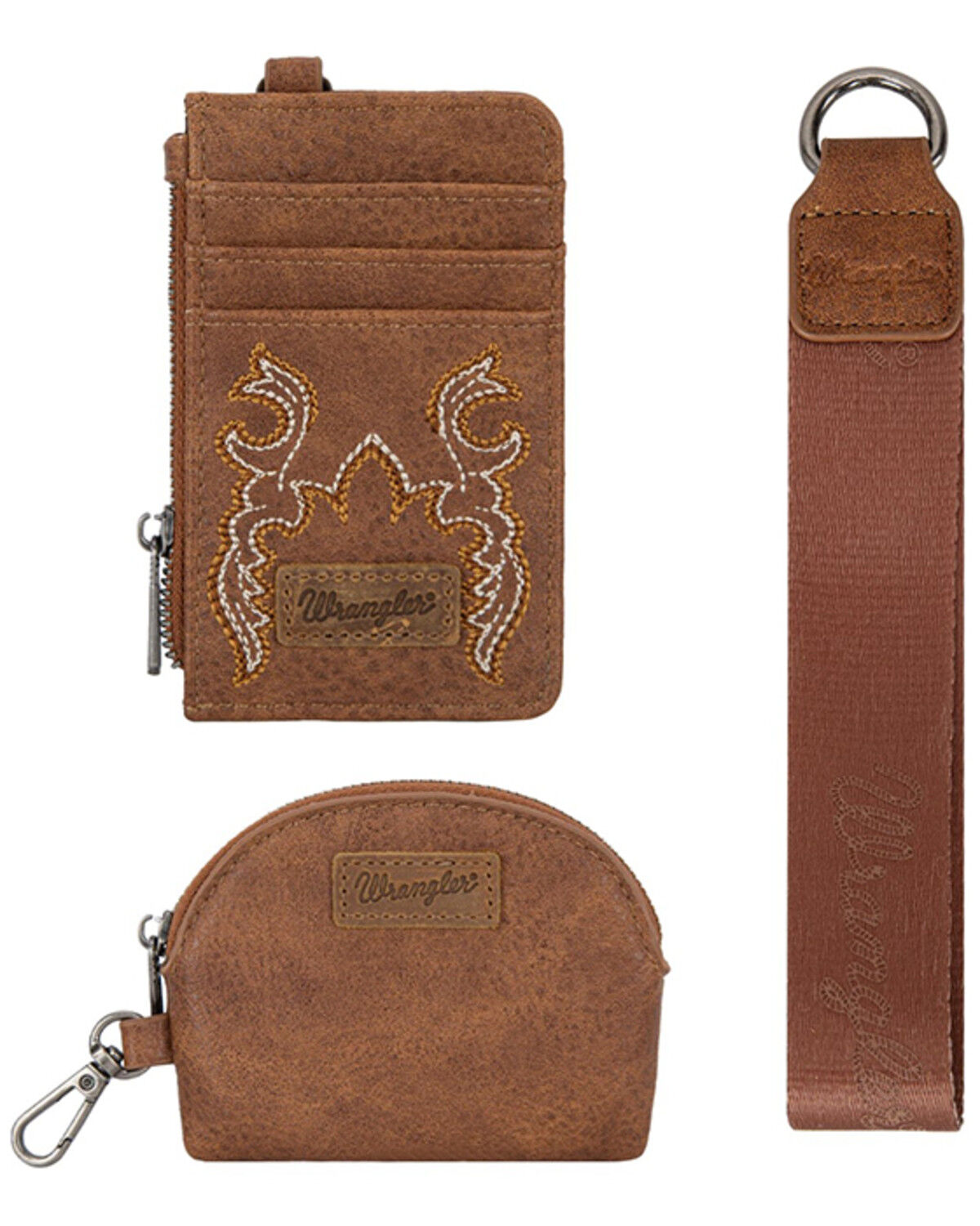 Wrangler Women's Jessie Embroidered Wristlet