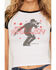Image #3 - Morgan Wallen Women's Short Sleeve Raglan Tee, Black, hi-res