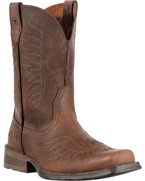 Ariat Men's Rambler Phoenix Western Boots, Distressed, hi-res