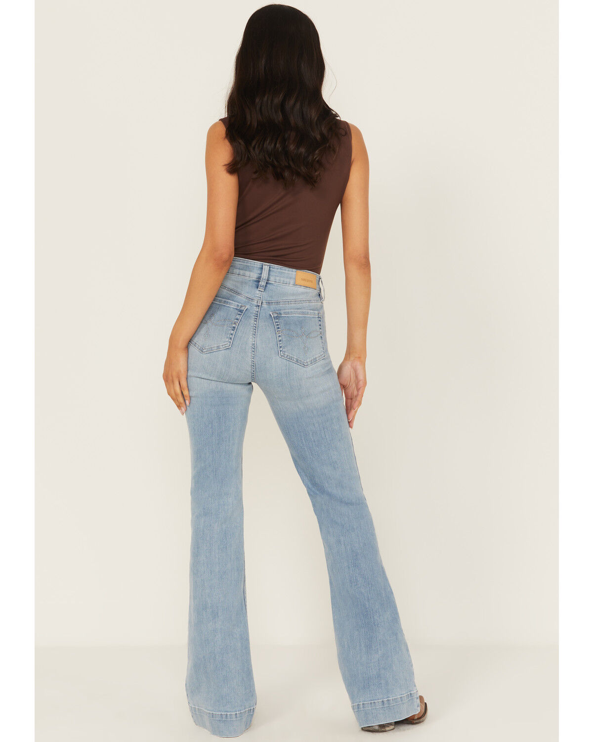 Product Name:  Shyanne Women's Sargents Light Wash Joni High Rise Bootcut Super Stretch Denim Jeans