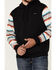 Image #3 - Hooey Men's Legendary Serape Sleeve Hooded Sweatshirt, , hi-res