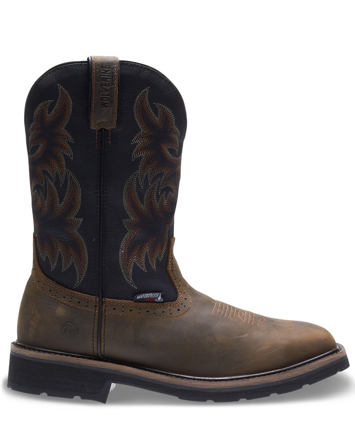 wolverine boots square toe