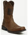 Image #1 - Ariat Men&rsquo;s Rambler Patriot Distressed Western Performance Boots &ndash; Square Toe, Distressed Brown, hi-res