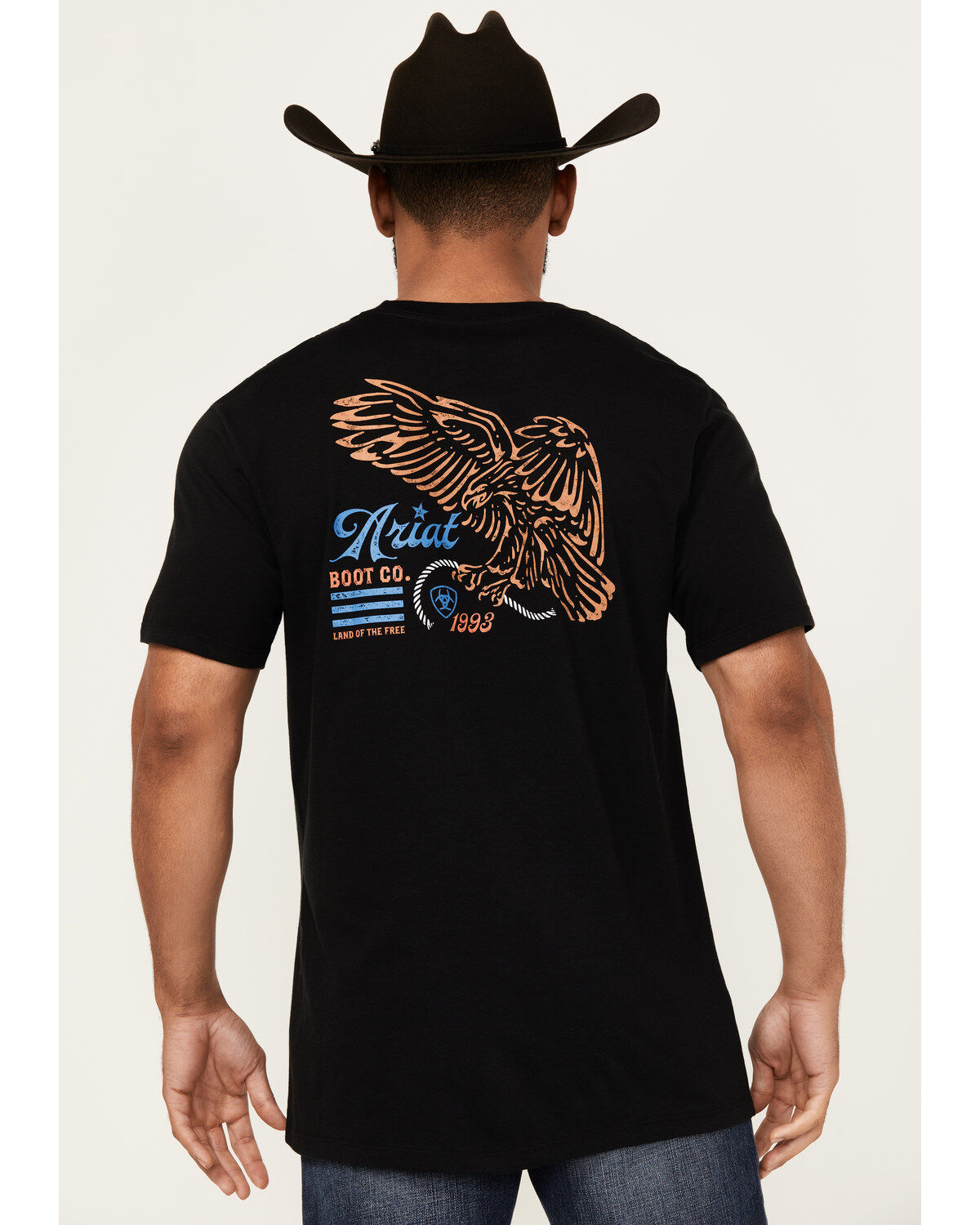 Product Name:  Ariat Men's Eagle Freedom Short Sleeve Graphic T-Shirt