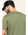 Image #5 - Hawx Men's Olive Solid Pocket Short Sleeve Work T-Shirt - Tall , , hi-res