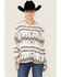 Image #1 - Idyllwind Women's Featherlight Printed Long Sleeve Pearl Snap Western Shirt, Ivory, hi-res