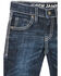 Image #2 - Cody James Toddler Boys' Night Hawk Medium Wash Mid Rise Stretch Relaxed Bootcut Jeans, Blue, hi-res