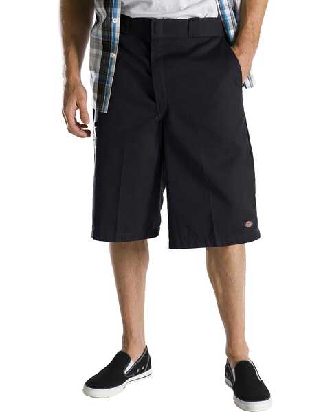 Dickies 13" Loose Fit Multi-Pocket Shorts - Big & Tall, Black, hi-res
