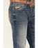 Image #2 - RANK 45® Men's Sidewinder Wash Ambush Slim Straight Performance 4-Way Stretch Denim Jeans, Blue, hi-res