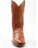 Image #4 - Cody James Black 1978® Men's Chapman Exotic Caiman Belly Western Boots - Round Toe, Cognac, hi-res