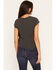 Image #4 - White Crow Women's Hell Yeah Short Sleeve Graphic Tee, Charcoal, hi-res