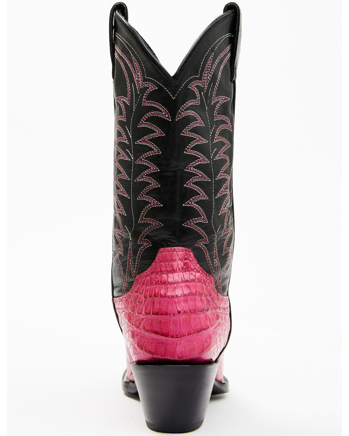 Image #5 - Idyllwind Women's All In Exotic Caiman Western Boots - Round Toe, Fuchsia, hi-res