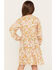Image #4 - Hayden LA Girls' Floral Mini Dress, Mustard, hi-res