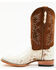 Cody James Men's Bone Python Exotic Western Boot - Broad Square Toe, Brown, hi-res