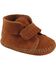Minnetonka Infant Girls' Fringe with Velcro Closure Moccasins - Moc Toe, Brown, hi-res