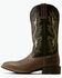 Image #2 - Ariat Men's Sport Colter Elephant Print Performance Boots - Broad Square Toe, Green, hi-res
