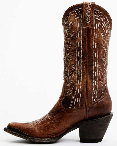Idyllwind Women's Retro Rock Western Boots - Medium Toe, Dark Brown, hi-res