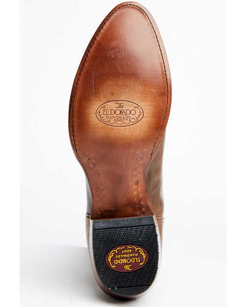 El Dorado Men's Sahara Western Boots - Medium Toe, Dark Brown, hi-res