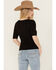 Image #4 - Idyllwind Women's Linder Fringe Front Tree, Black, hi-res