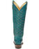 Justin Women's Whitley Western Boots - Snip Toe, Turquoise, hi-res