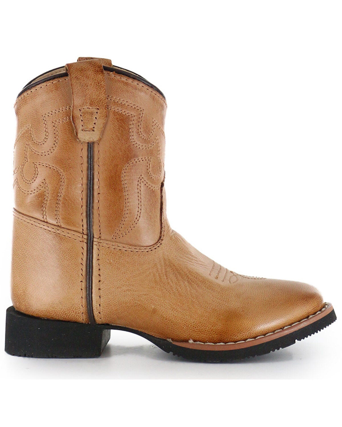 round toe western boots