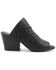 Image #2 - Golo Shoes Women's Landon Black Open Toe Mule, Black, hi-res