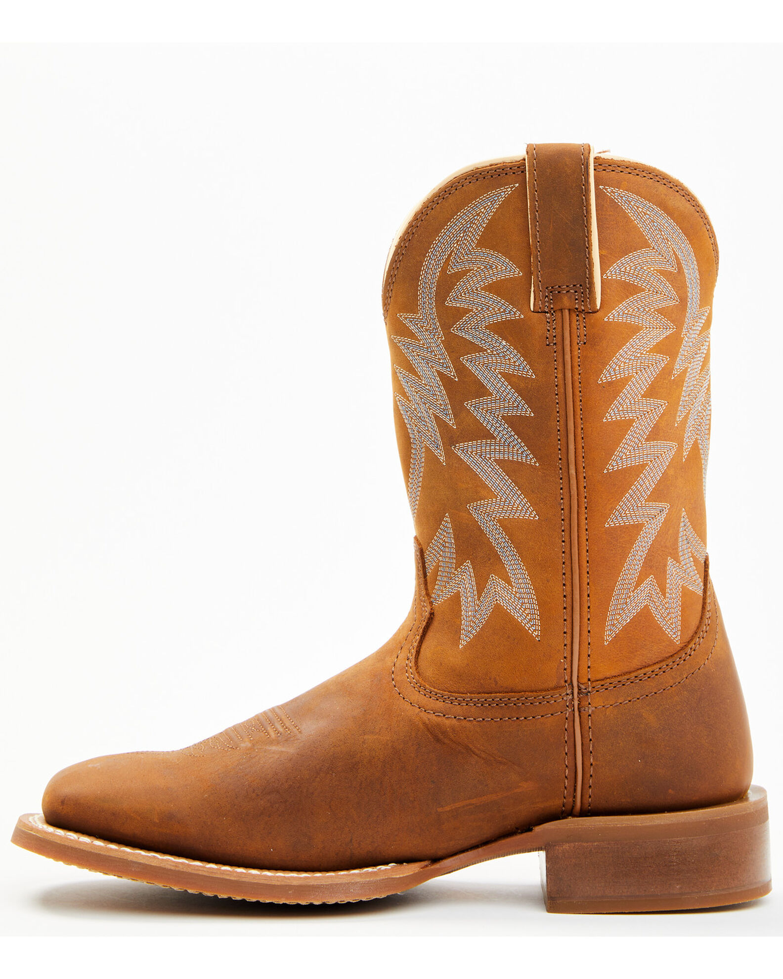 Justin Men s War Dog Frontier Performance Western Boots Broad Square Toe Boot Barn