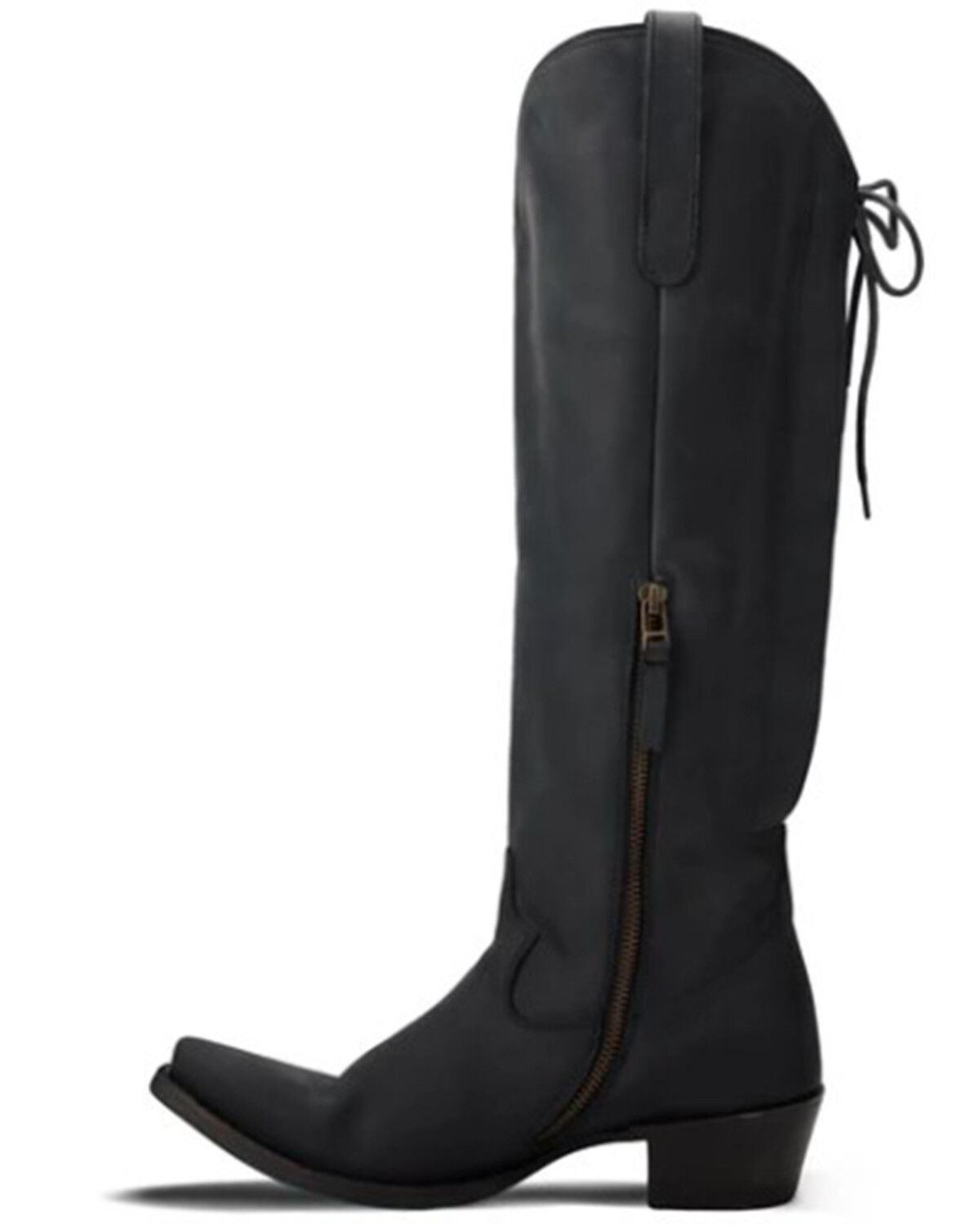 Lane Women's Olivia Jane Knee High Corset Western Boots - Snip Toe
