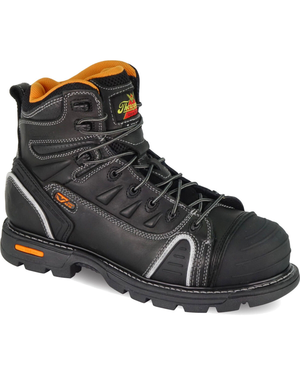 Image #1 - Thorogood Men's GenFlex2 6" Lace To Toe Work Boots - Composite Toe, , hi-res