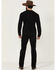 Image #3 - Moonshine Spirit Men's Venom Wash Decker Slim Straight Stretch Denim Jeans, Black, hi-res