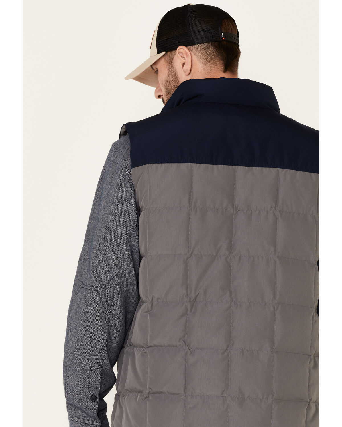 Image #5 - Hawx Men's Gray Colorblock Whistler Insulated Work Vest, Grey, hi-res