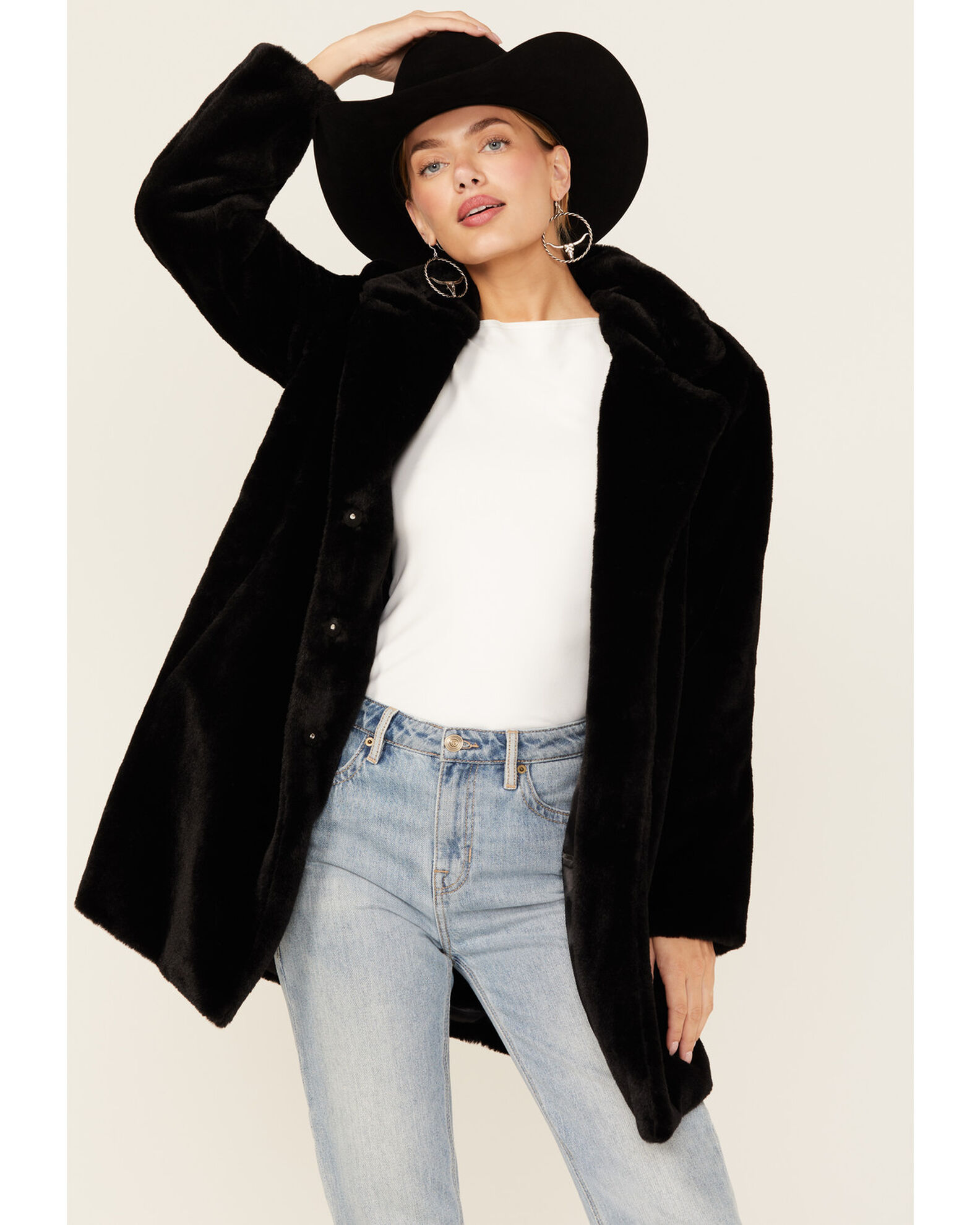 Urban republic faux fur jacket hotsell
