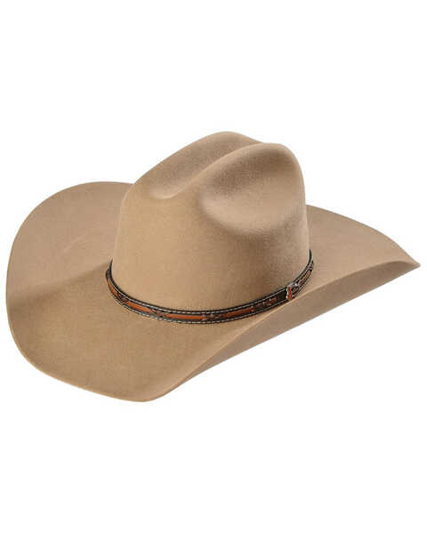 Image #2 - Justin Men's 2X Gallop Wool Cowboy Hat, Fawn, hi-res