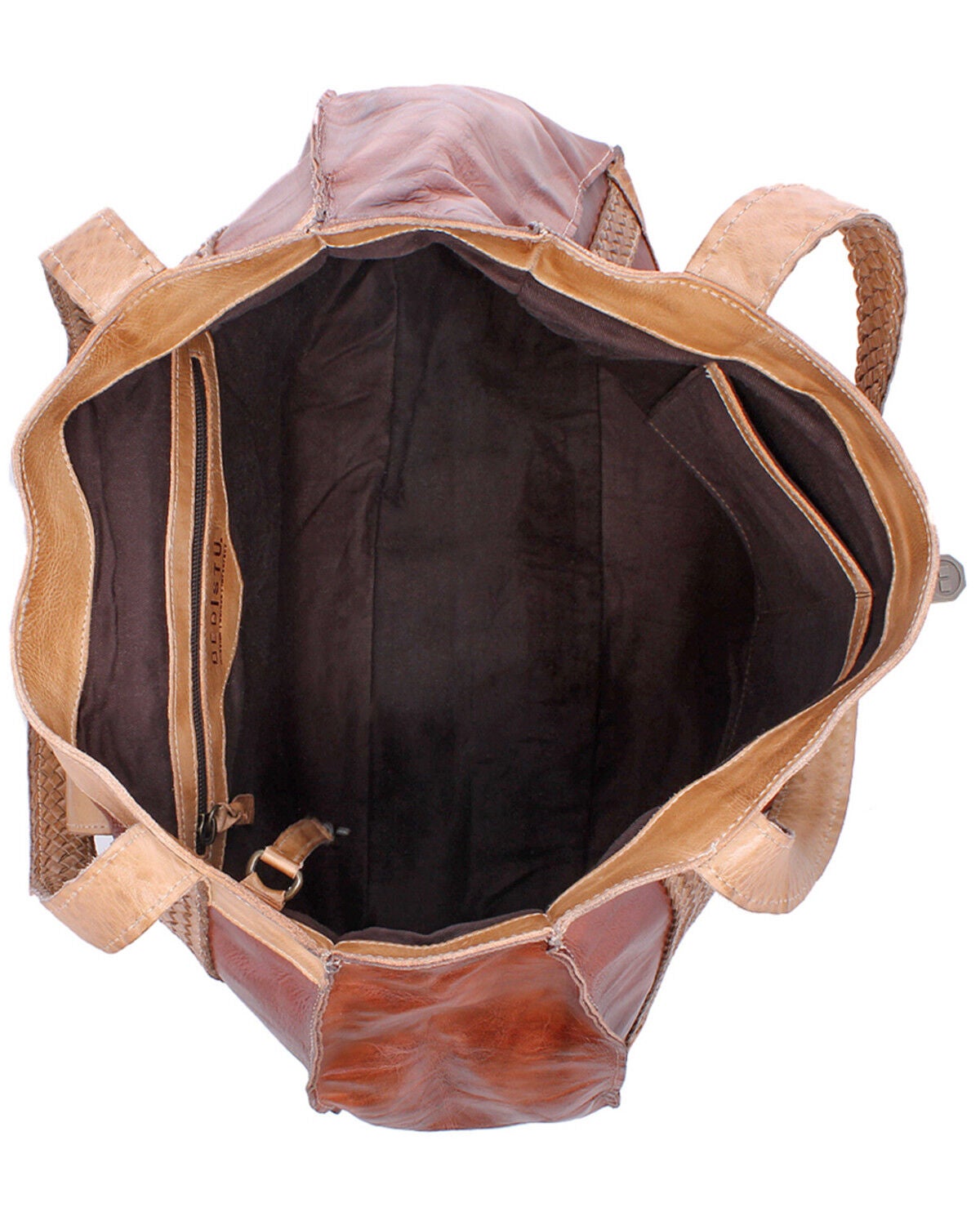 Image #4 - Bed Stu Women's Proper Shoulder Bag, Brown, hi-res